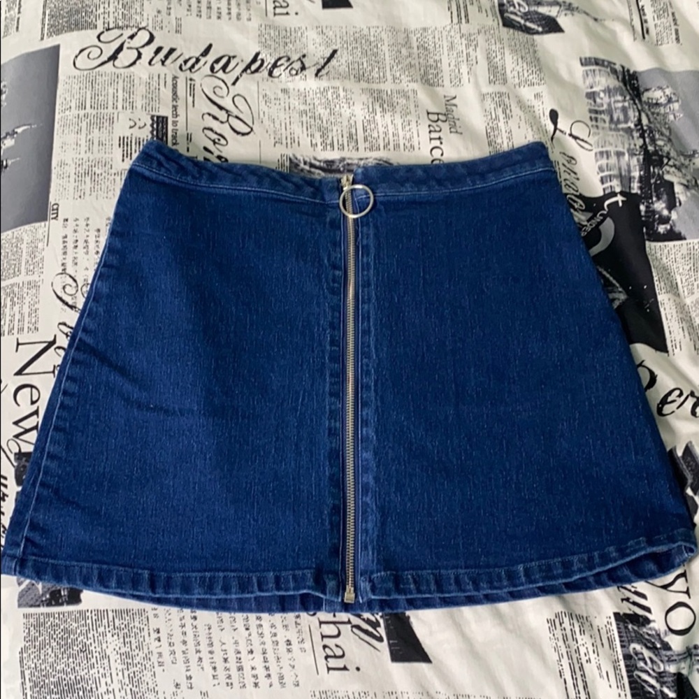 Cute blue jean skirt